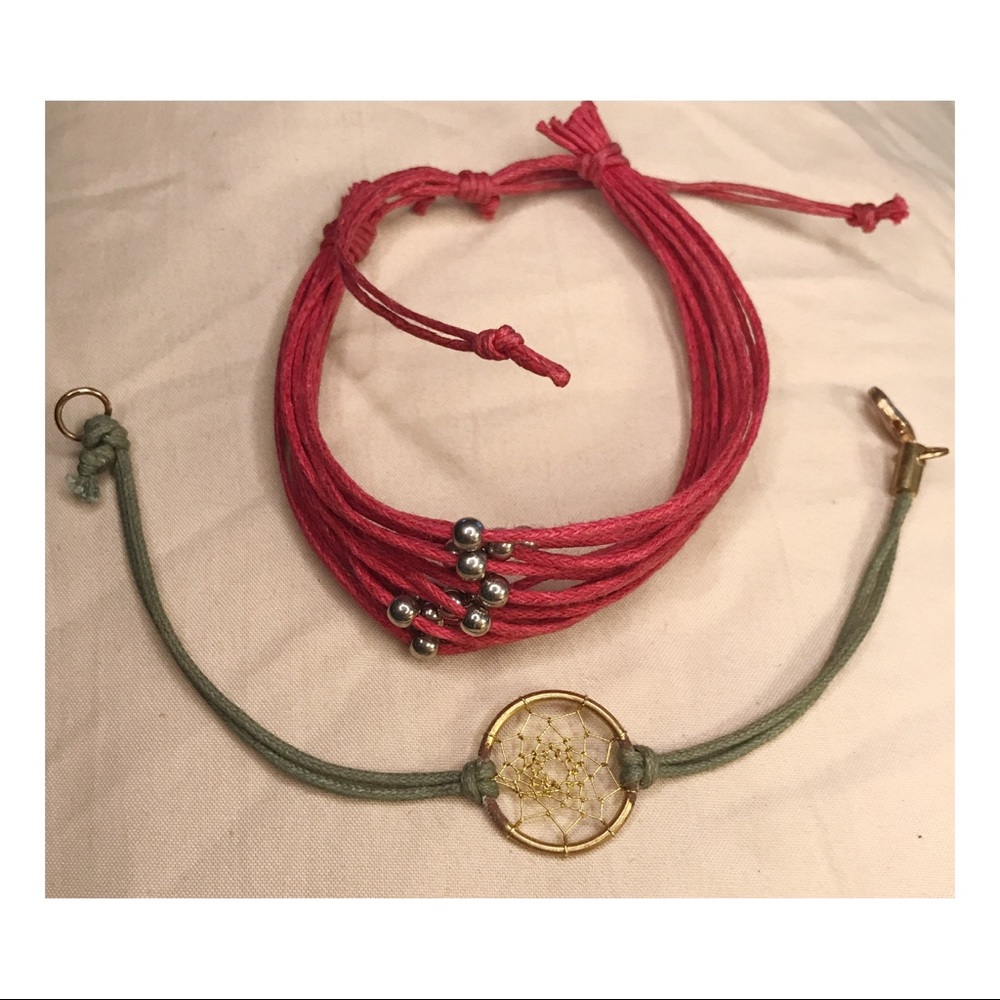 Two Thread Bracelets